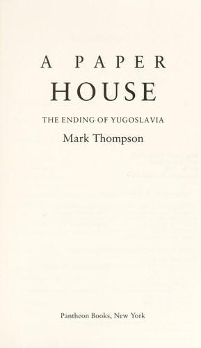 A paper house