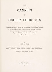 The canning of fishery products