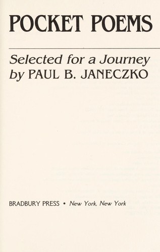 Pocket poems