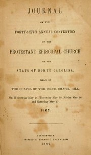 Journal of the forty-sixth annual convention of the Protestant Episcopal Church in the state of North Carolina