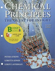 Chemical principles : the quest for insight - 1. ed.