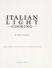 Italian light cooking