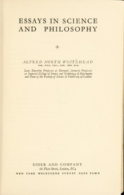 Essays in science and philosophy