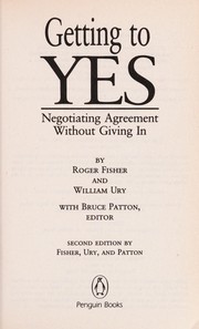 Getting to yes