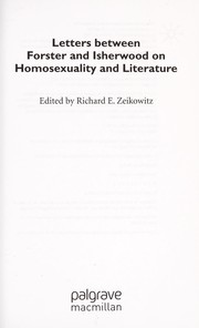 Letters between Forster and Isherwood on homosexuality and literature