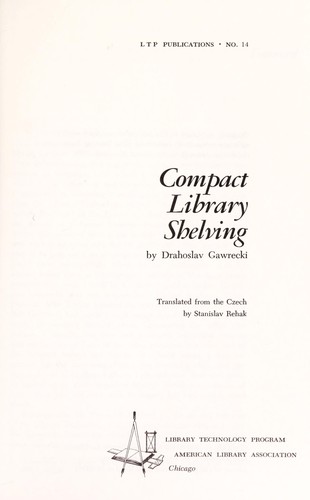 Compact library shelving
