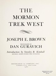 The Mormon trek west