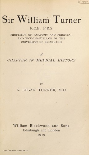 Sir William Turner