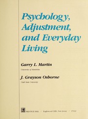 Psychology, adjustment, and everyday living