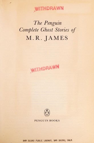 The Penguin complete ghost stories of M.R. James