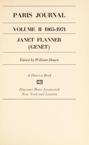 Paris journal