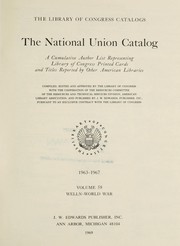 The national union catalog