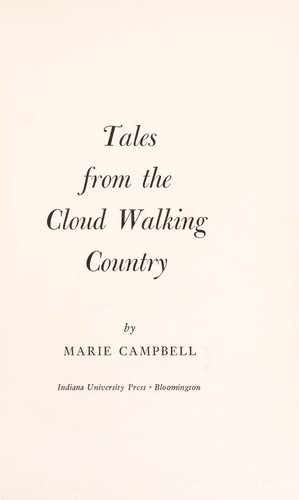 Tales from the cloud walking country