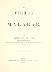 The fishes of Malabar