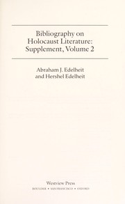 Bibliography on Holocaust literature