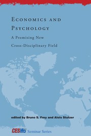Economics and psychology