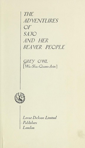 The adventures of Sajo and her beaver people