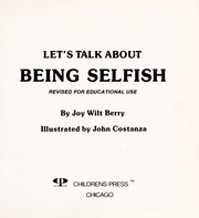 Being Selfish