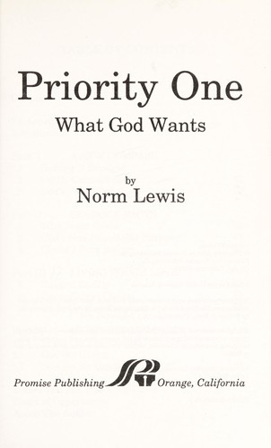 Priority one