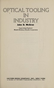 Optical tooling in industry