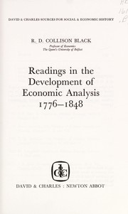 Readings in the development of economic analysis, 1776-1848