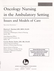 Oncology nursing in the ambulatory setting