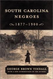 South Carolina Negroes, 1877-1900