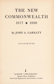 The new commonwealth, 1877-1890