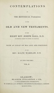 Contemplations on the historical passages of the Old and New Testaments