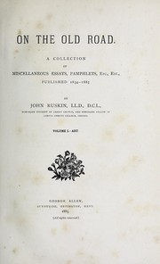 On the Old Road, Volume 1