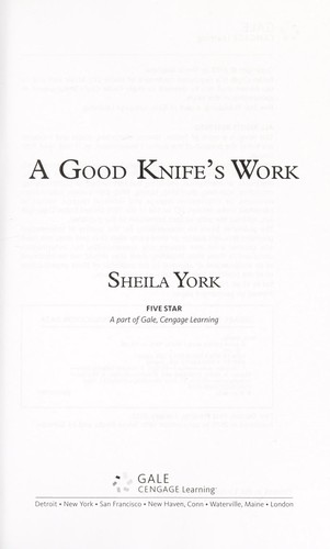 A good knife's work
