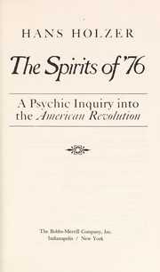 The spirits of '76