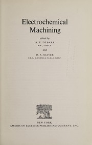 Electrochemical machining