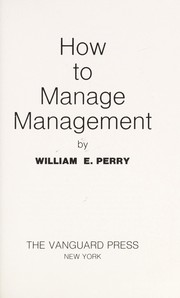 How to manage management