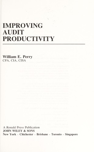 Improving audit productivity