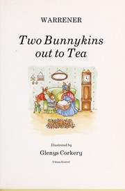 Two Bunnykins out to tea