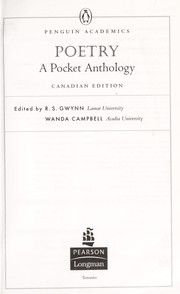 Poetry, a pocket anthology -- Canadian edition
