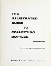 The illustrated guide to collecting bottles