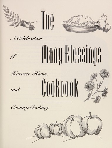 Many Blessings Cookbook