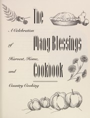 Many Blessings Cookbook