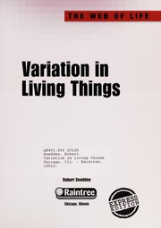 Variation in living things