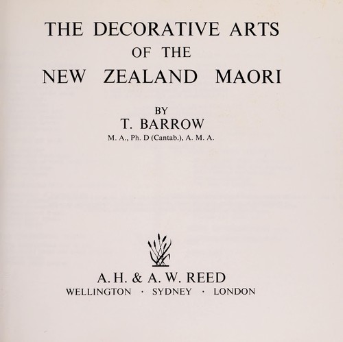 The decorative arts of the New Zealand Maori