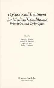 Psychosocial treatment for medical conditions