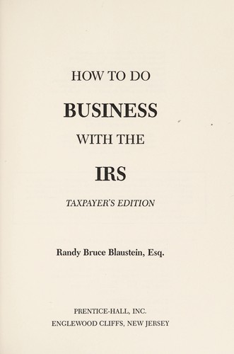 How to Do Business With the IRS