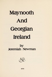 Maynooth and Georgian Ireland