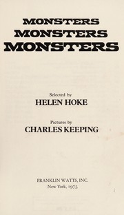 Monsters, monsters, monsters
