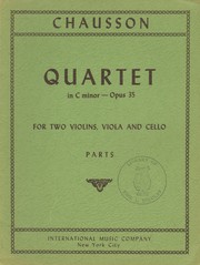 Quartet in C Minor for 2 Violins, Viola and Cello, Op. 35