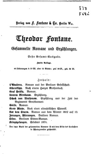 Irrungen, Wirrungen