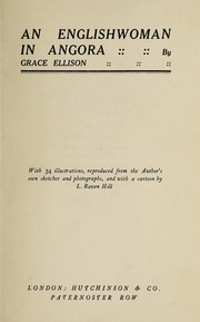 An Englishwoman in Angora