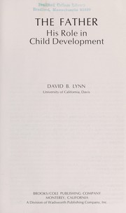 Father His Role in Child Development